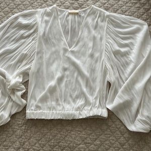 Ramy Brook puff sleeve blouse